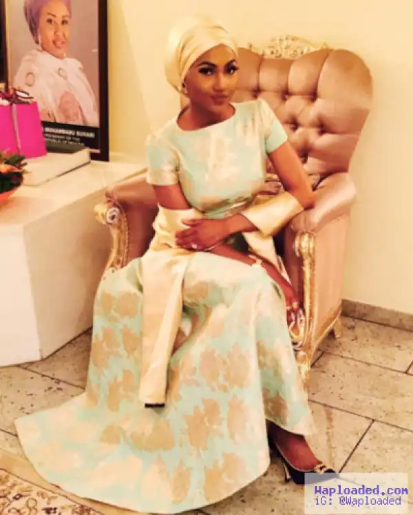 Checkout this beautiful new photo of Zahra Buhari